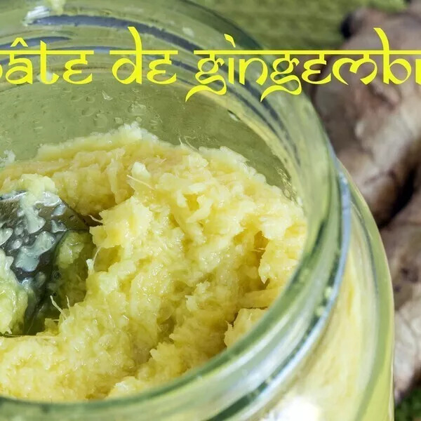 Pâte de gingembre (base pour plats indiens/asiatiques)