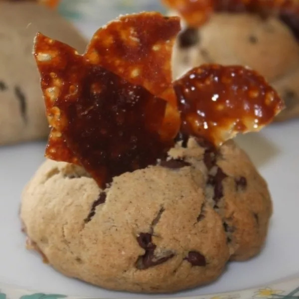 Cookies au caramel au beurre salé et pépites de chocolat