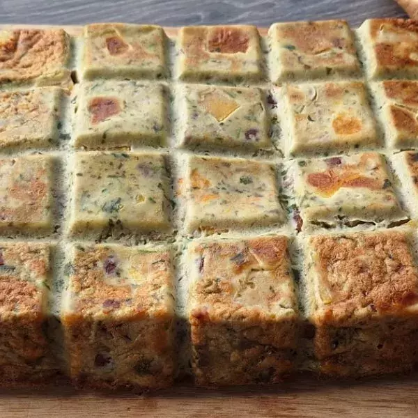 Quiche sans pâte automnale