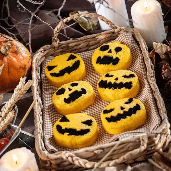 Flans d’Halloween au potimarron