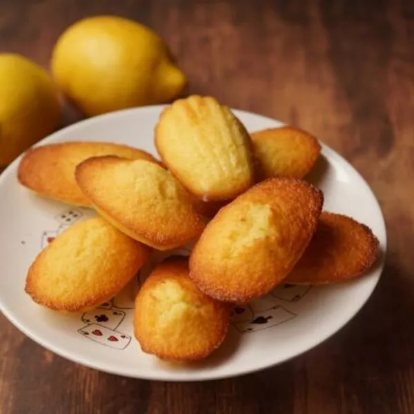 Madeleines au citron