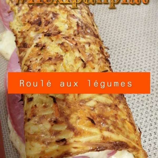 Roulé de légumes jambon & raclette 