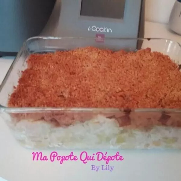 Crumble de Colin aux Poireaux