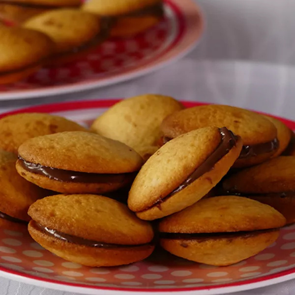 Whoopies à la pâte à tartiner