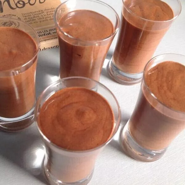 Mousse au chocolat rapide