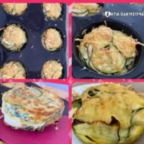 Gratins de courgettes au Kiri