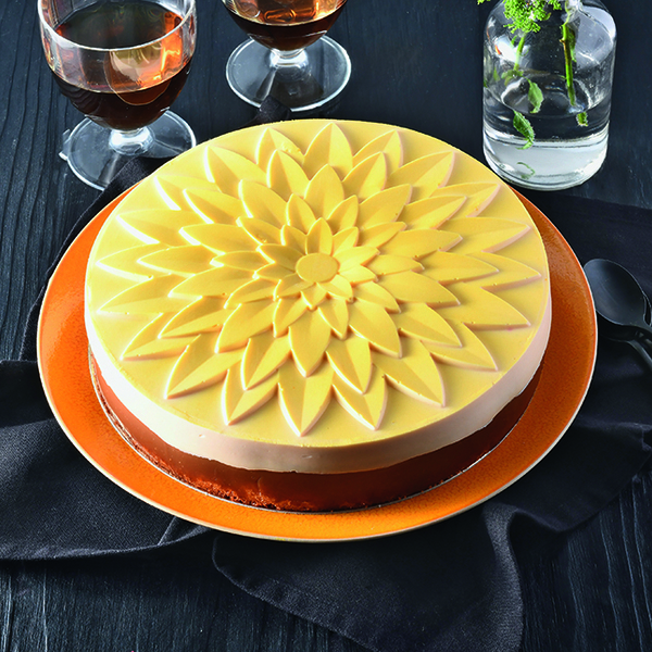 Entremets à la fleur d’oranger