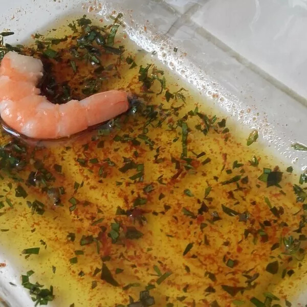 Marinade pour crevettes