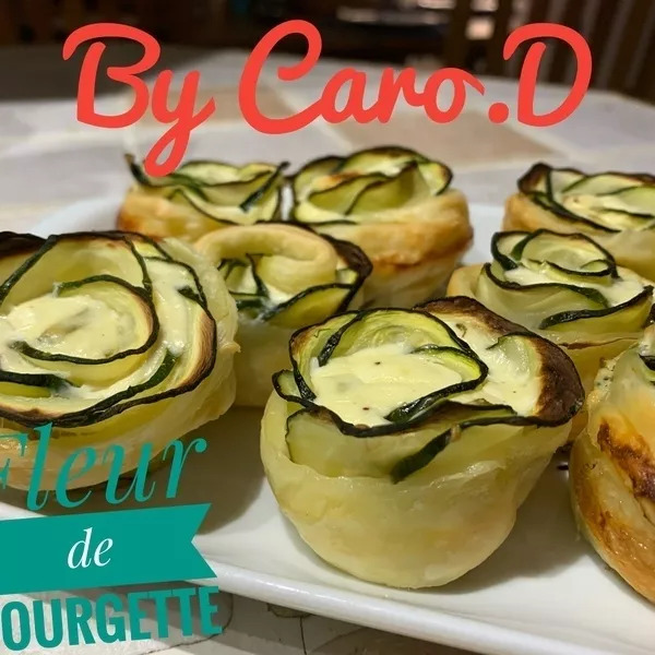 Fleurs de courgettes au chevre