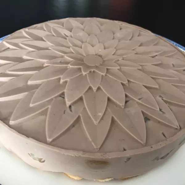 Entremets poire chocolat 