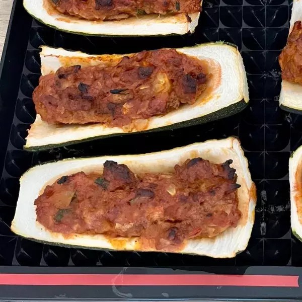 Courgettes farcies