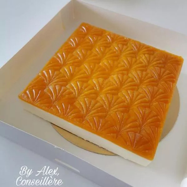 Entremets coco  mangue passion