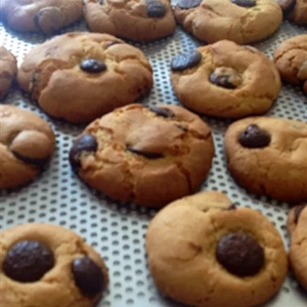 Cookies avec les jaunes