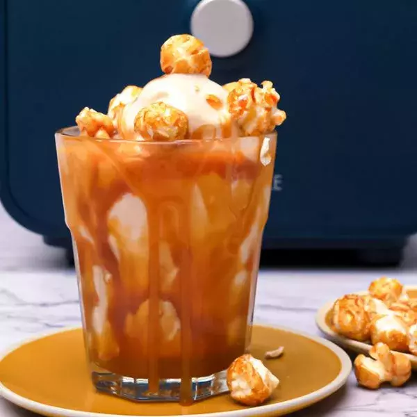 Crème glacée au pop-corn