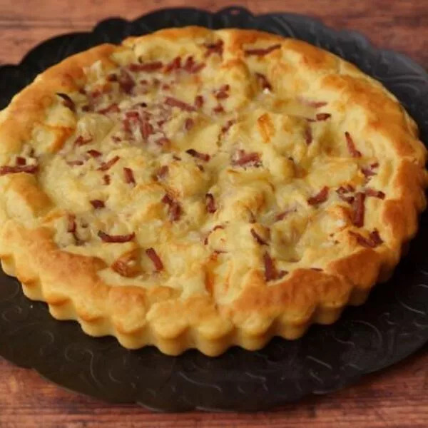 Tarte briochée façon raclette