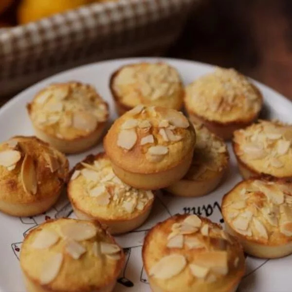 Bouchées au citron et amandes