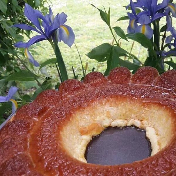 Gâteau de riz au caramel