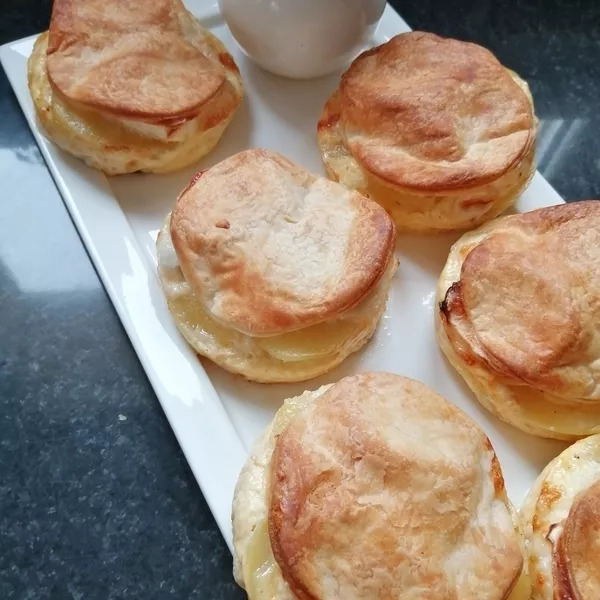 tatin de lard et de pommes de terre