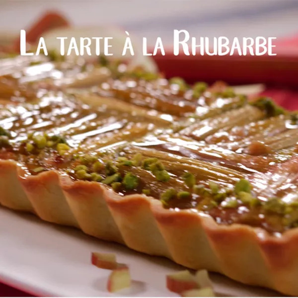 Tarte à la rhubarbe