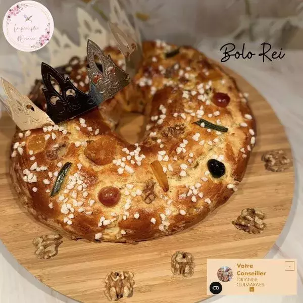 Bolo rei ( galette des rois portugaise)