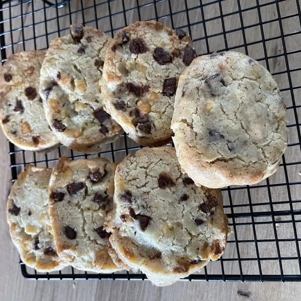 cookies aux 2 chocolats