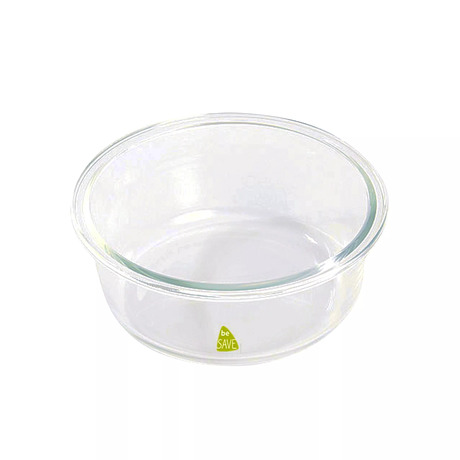 Récipient rond Be Save® en verre 1,3 L / 17,5 cm