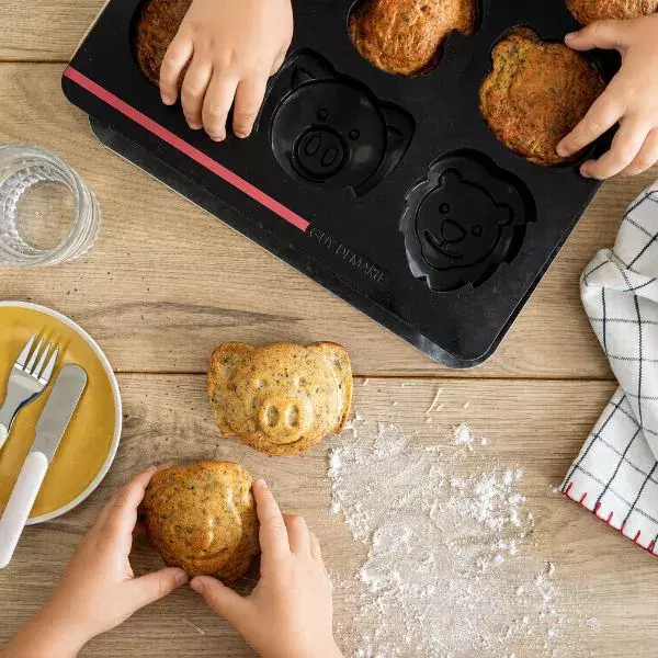 Petits cakes ensorcelés poulet & petits pois