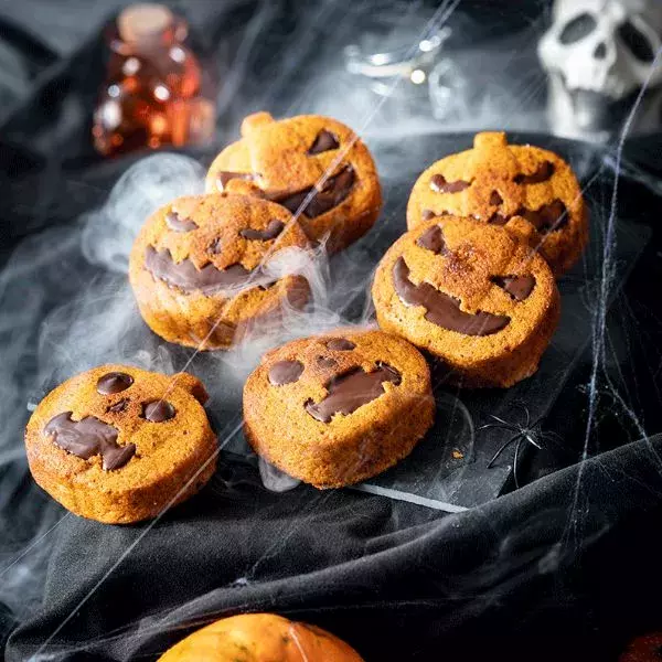 Citrouilles d’Halloween potiron et chocolat