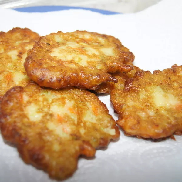 Beignets de courgettes et carotte