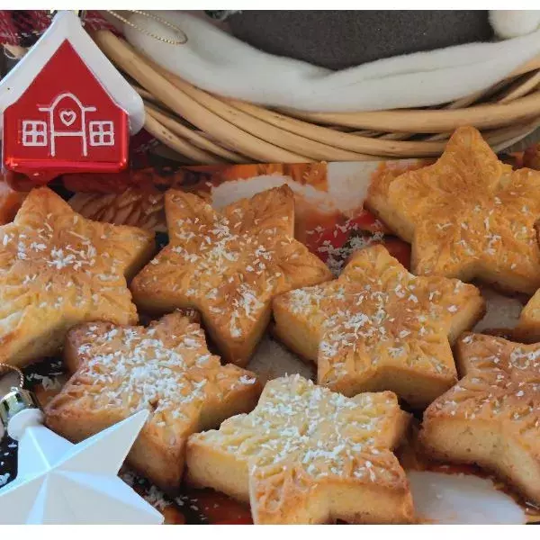 Etoiles à la noix de coco 🌟🌟