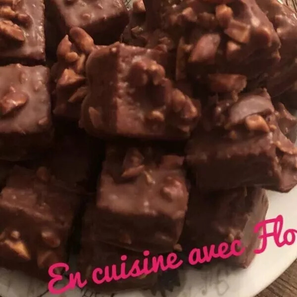 Petites bouchées madeleines chocolatées