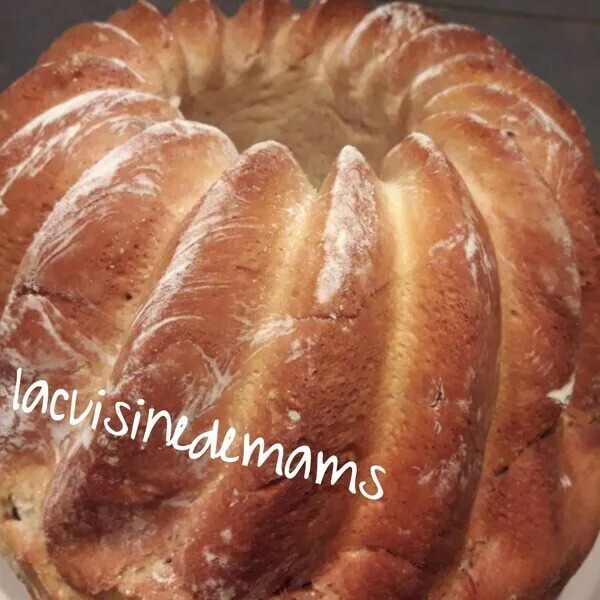 Brioche aux pépites de chocolat