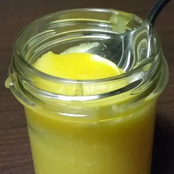 Lemon curd sans beurre