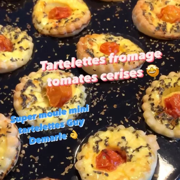 Tartelettes fromage tomates 