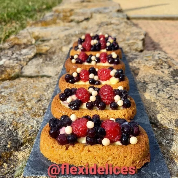 Tartelettes de palet breton aux fruits 