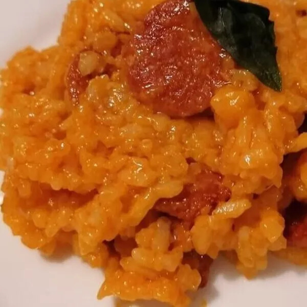 Risotto au chorizo