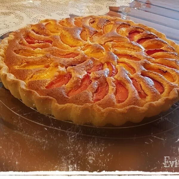 Tarte aux Abricots Amandine ☆ Evi