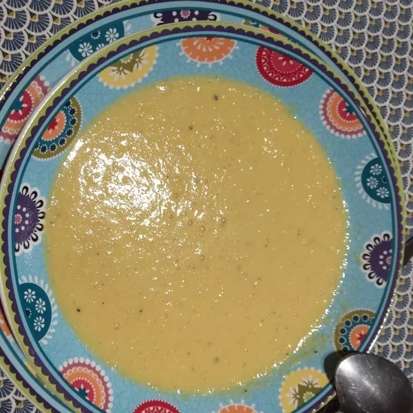 Velouté de maïs au cumin