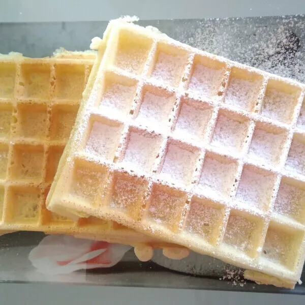 Gaufre magique légère et croustillante sans oeuf ni beurre