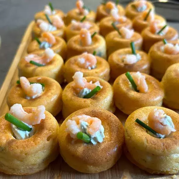 Mini bouchées saumon câpre