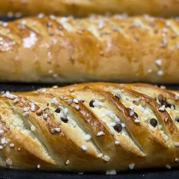 Baguettes viennoises  au chocolat 