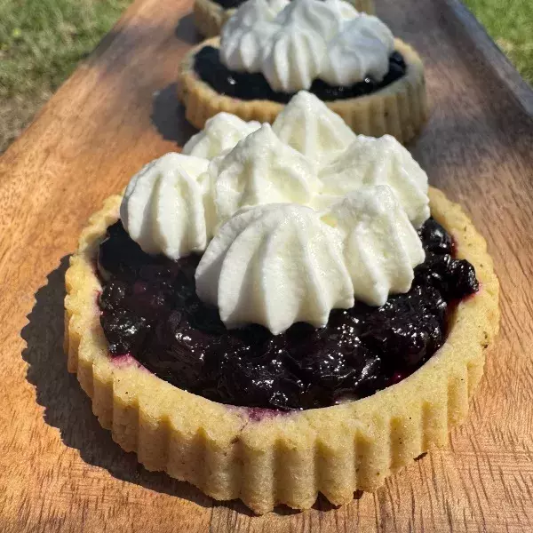 TARTELETTES AUX MYRTILLES