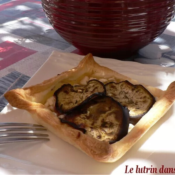 TARTELETTES AUBERGINE FETA