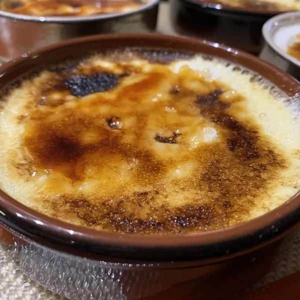 CREME BRULEE A LA FLEUR D ORANGER