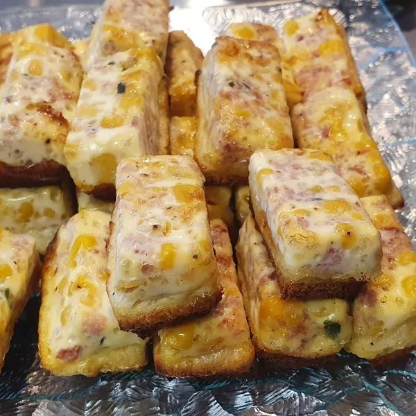 Mini croques quiches apero