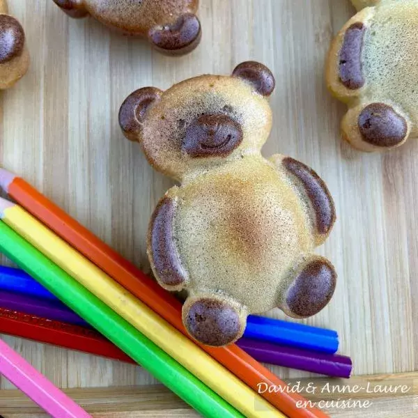 Oursons marbrés au chocolat