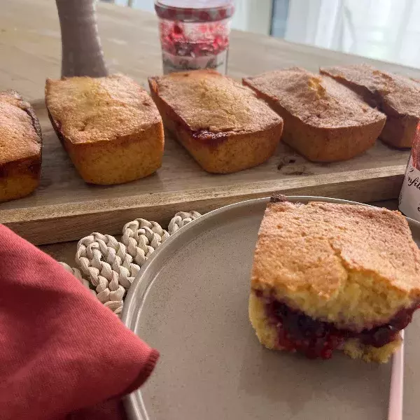 Cake à la confiture