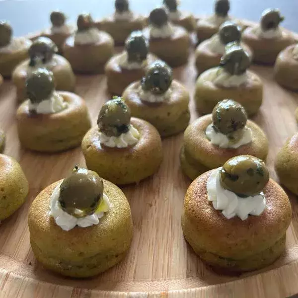 Petites bouchées au pesto