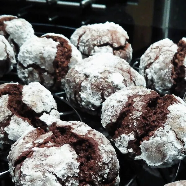 Crinkles au chocolat Mmm...c flexibon!