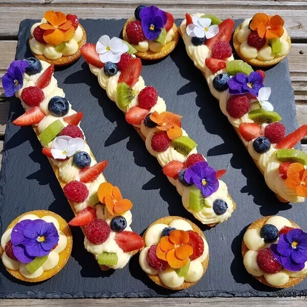 Tartes folles aux fruits